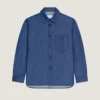 Camicia oversize in denim con cuciture couture e timbro Givenchy Camicia oversize in denim con cuciture couture e timbro Givenchy
