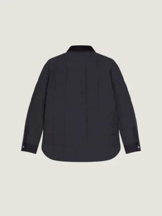 Camicia oversize trapuntata con cuciture couture e patch Givenchy Paris