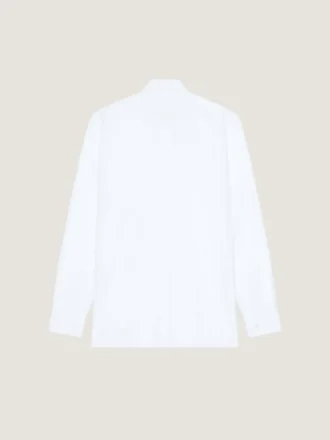 Camicia Slim Fit in popeline con ricamo Givenchy