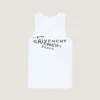 Canotta in cotone con stampa del timbro Givenchy Canotta in cotone con stampa del timbro Givenchy