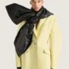Foulard con fiocco in pelle Foulard con fiocco in pelle