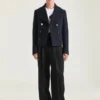 Cappotto corto in lana Cappotto corto in lana