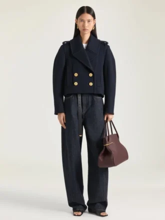 Cappotto corto in lana