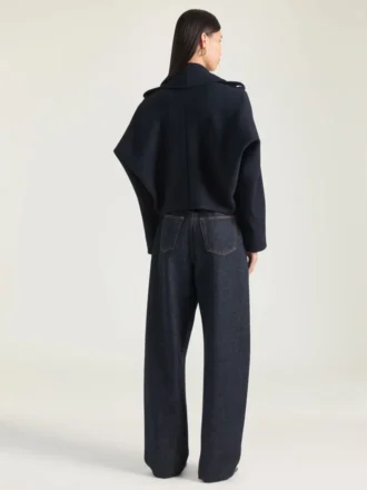 Cappotto corto in lana