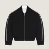 Cardigan con cuciture couture in lana jacquard Givenchy Paris Cardigan con cuciture couture in lana jacquard Givenchy Paris