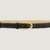 Cintura a pinza in pelle