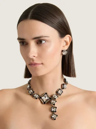 Collana Deconstructed Crystals in metallo e cristalli