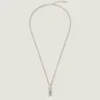 Collana Givenchy Tape in metallo e smalto Collana Givenchy Tape in metallo e smalto
