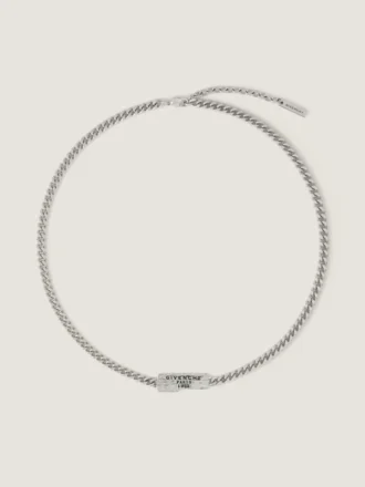 Collana Givenchy Tape in metallo e smalto
