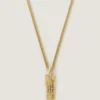 Collana Givenchy Tape in metallo e smalto Collana Givenchy Tape in metallo e smalto