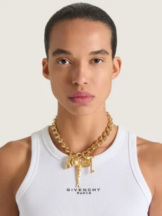 Collana Lucky Charms in metallo