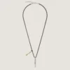 Collana Lucky Charms in pelle e metallo Collana Lucky Charms in pelle e metallo