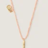 Collana Lucky Charms in seta e metallo