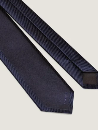 Cravatta Givenchy in seta con dettagli jacquard