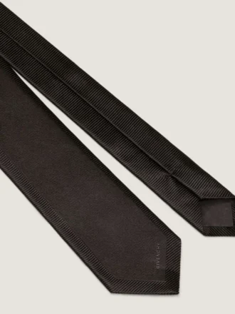 Cravatta Givenchy in seta con dettagli jacquard