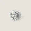 Earcuff Crystal Pearl in metallo e perle Earcuff Crystal Pearl in metallo e perle