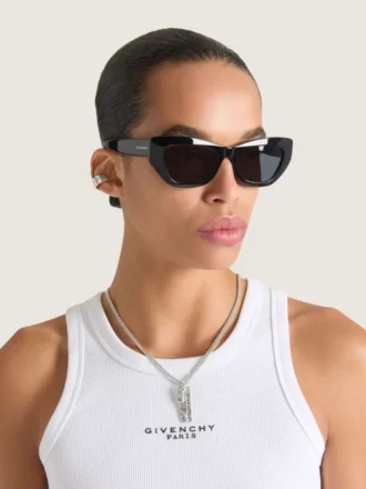 Collana Givenchy Tape in metallo e smalto