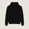 Felpa con cappuccio in lana e cashmere ricamata con la scritta Givenchy Paris