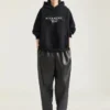 Felpa con cappuccio in pile con stampa Givenchy Tape