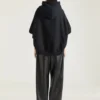 Felpa con cappuccio in pile con stampa Givenchy Tape
