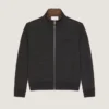 Felpa con zip in lana con nastro gros grain Givenchy Paris