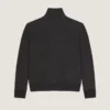 Felpa con zip in lana con nastro gros grain Givenchy Paris