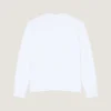 Felpa in pile con cuciture couture e scritta Givenchy Paris
