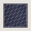 Foulard quadrato Givenchy Shadow in seta Foulard quadrato Givenchy Shadow in seta