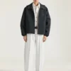 Giacca a vento in polyfaille con ricamo del timbro Givenchy Giacca a vento in polyfaille con ricamo del timbro Givenchy
