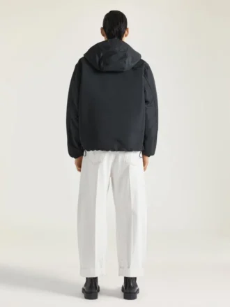Giacca a vento in polyfaille con ricamo del timbro Givenchy