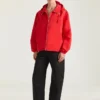 Giacca a vento in polyfaille ricamata con la scritta Givenchy Paris Giacca a vento in polyfaille ricamata con la scritta Givenchy Paris