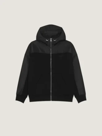 Giacca a vento in polyfaille ricamata con la scritta Givenchy Paris