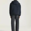 Giacca a vento in polyfaille ricamata con la scritta Givenchy Paris Giacca a vento in polyfaille ricamata con la scritta Givenchy Paris