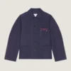 Giacca con cuciture couture in denim ricamato Givenchy Paris