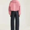 Giacca corta effetto shearling Giacca corta effetto shearling