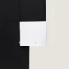 Giacca doppiopetto con spacchi in lana e mohair Giacca doppiopetto con spacchi in lana e mohair