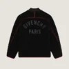 Giacca in pile con cuciture couture e ricamo Givenchy Paris Giacca in pile con cuciture couture e ricamo Givenchy Paris