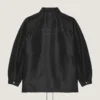 Giacca in polyfaille con cuciture couture e toppa Givenchy Paris Giacca in polyfaille con cuciture couture e toppa Givenchy Paris