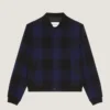 Giacca leggera in jacquard a quadri Giacca leggera in jacquard a quadri