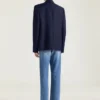 Giacca monopetto in lana e mohair Giacca monopetto in lana e mohair