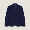Giacca monopetto in lana e mohair Giacca monopetto in lana e mohair