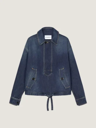 Giacca smock in denim grezzo Giacca smock in denim grezzo