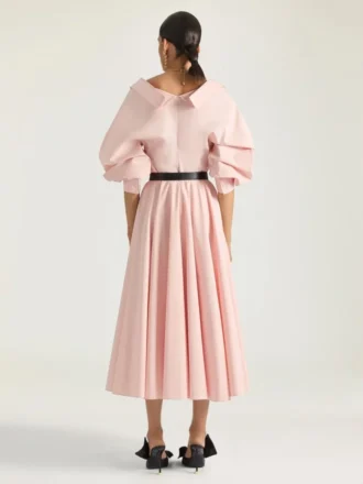 Camicia con spacchi in popeline