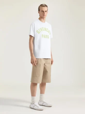 in cotone con ricamo Givenchy Paris