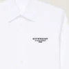 in popeline di cotone con ricamo del timbro Givenchy
