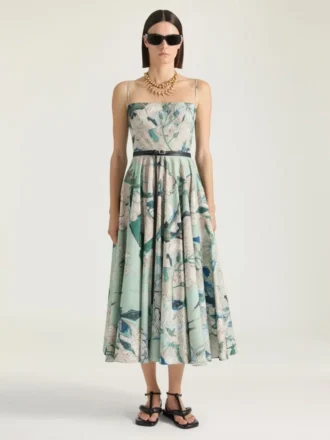 Infradito Boudoir bicolori in pelle nappa