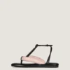 Infradito Boudoir bicolori in pelle nappa
