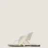 Infradito Boudoir in pelle nappa con fiocco Infradito Boudoir in pelle nappa con fiocco