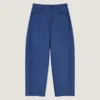 Jeans blu indaco con cuciture couture e stampa con timbro Givenchy