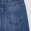 Jeans blu scuro con cuciture couture Jeans blu scuro con cuciture couture